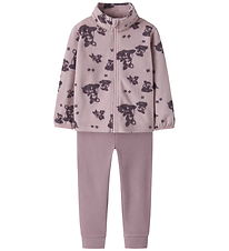 Name It Fleecesæt - NmnSpektra - Violet Ice/Deer