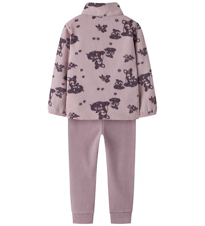 Name It Fleecesæt - NmnSpektra - Violet Ice/Deer