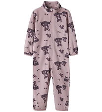 Name It Fleecedragt - NmnSpektra -Violet Ice/Deer