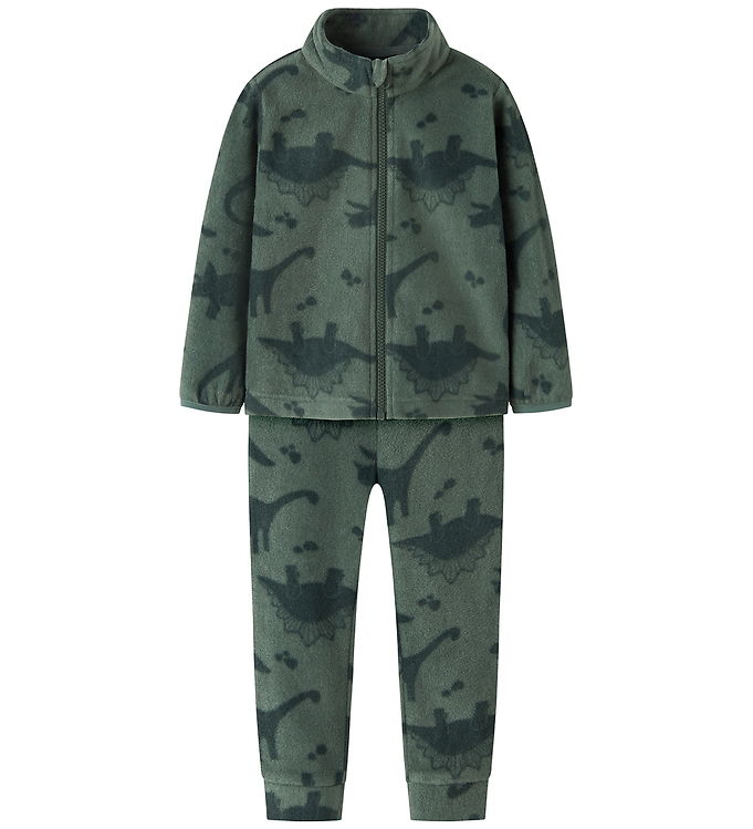 Name It Fleecesæt - NmnSpektra - Laurel Wreath m. Biler