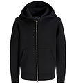 Jack & Jones Cardigan m. Hætte - Noos - JcoLegacy - Black