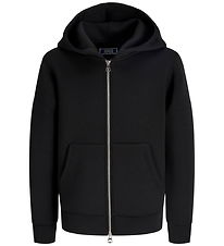 Jack & Jones Cardigan m. Hætte - Noos - JcoLegacy - Black