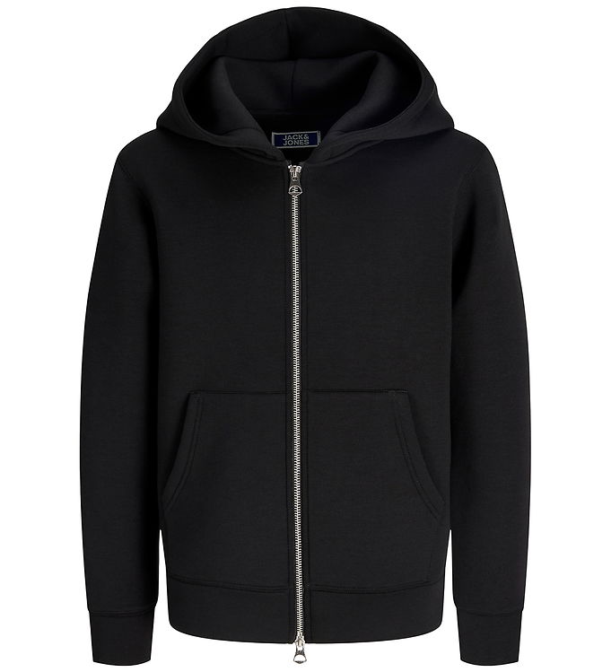 Jack & Jones Scuba Cardigan m. Hætte - Noos - JcoLegacy - Black