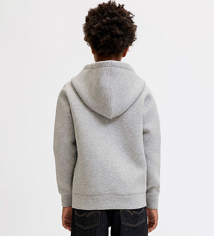 Jack & Jones Cardigan m. Hætte - Noos - JcoLegacy - Light Grey M