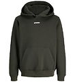 Jack & Jones Hættetrøje - JcoClub - Peat/JJ