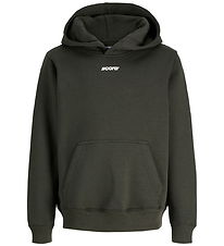 Jack & Jones Hættetrøje - JcoClub - Peat/JJ