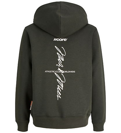 Jack & Jones Hættetrøje - JcoClub - Peat/JJ