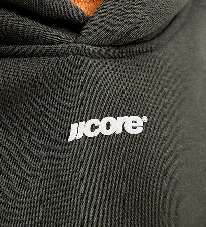 Jack & Jones Hættetrøje - JcoClub - Peat/JJ