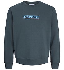 Jack & Jones Sweatshirt - JjMunk - Turbulence