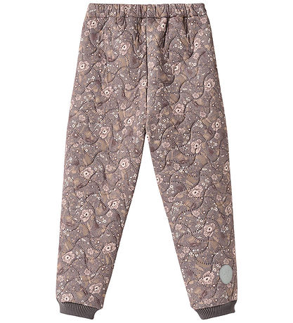 Wheat Termobukser - Alex - Purple Stone Flowers