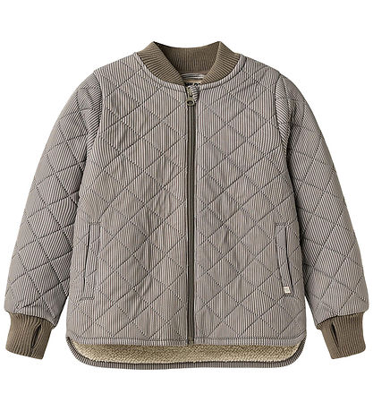 Wheat Termojakke - Benni - Brown Stripe