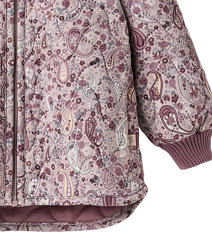 Wheat Termojakke - Loui - Dry Rose Paisley