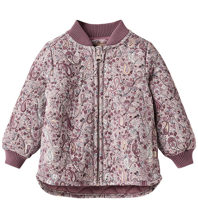 Wheat Termojakke - Loui - Dry Rose Paisley