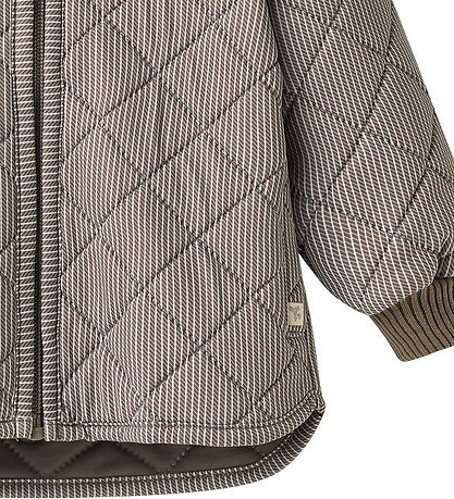 Wheat Termojakke - Loui - Brown Stripe