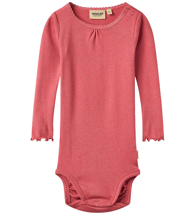 Wheat Body l/æ - Blonde Rib - Lotta - Raspberry