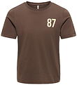 Kids Only T-Shirt - KogTina - Chocolate Martini/New York