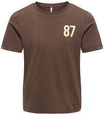 Kids Only T-Shirt - KogTina - Chocolate Martini/New York