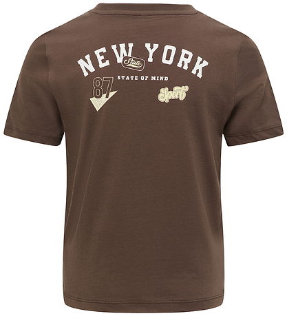Kids Only T-Shirt - KogTina - Chocolate Martini/New York