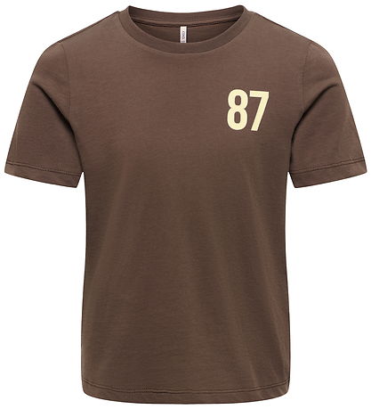 Kids Only T-Shirt - KogTina - Chocolate Martini/New York