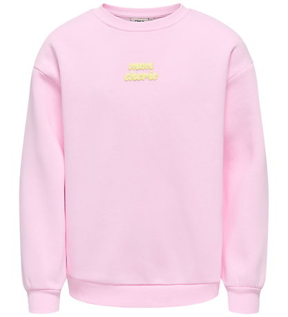 Kids Only Sweatshirt - KogMarisa - Pink Lady/Cherie