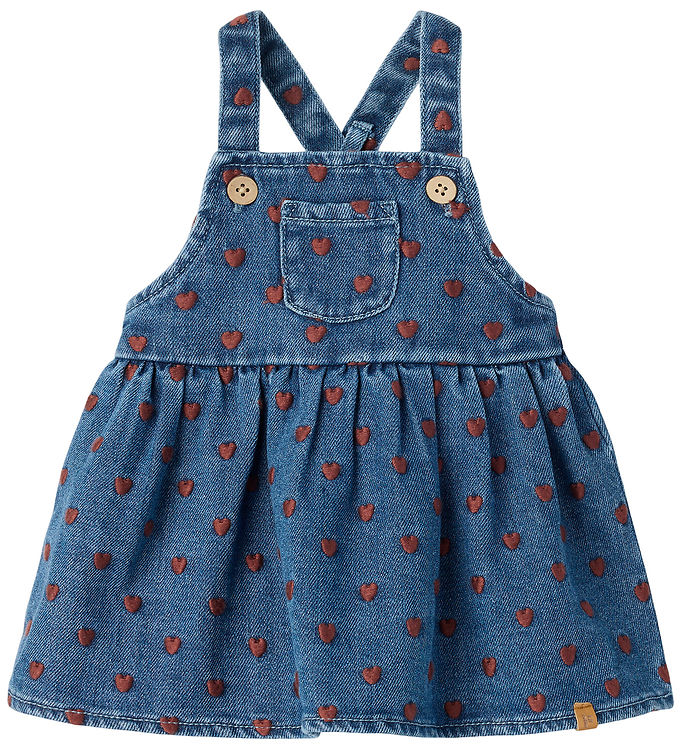 Lil Atelier Smækbukser - NbfLiva - Dark Blue Denim/Hearts