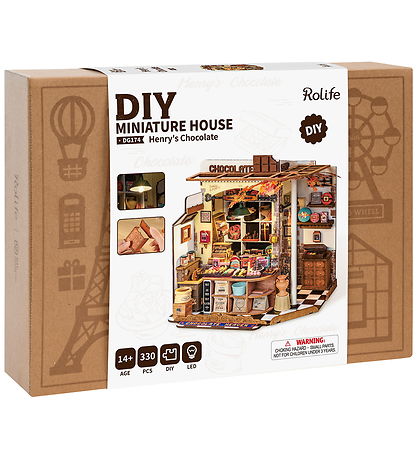 Rolife Miniature-diorama - DIY - Henry's Chocolate DG174 - 330 D