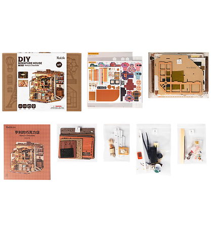 Rolife Miniature-diorama - DIY - Henry's Chocolate DG174 - 330 D