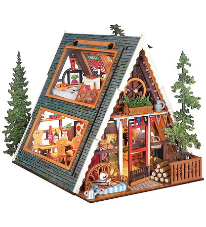 Rolife Miniature-diorama - DIY - A-Frame Cabin DG181 - 336 Dele