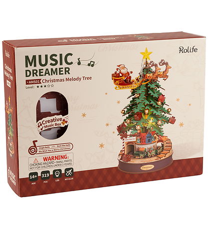 Rolife Miniature-diorama - DIY - Christmas Melody Tree AMS01 - 3