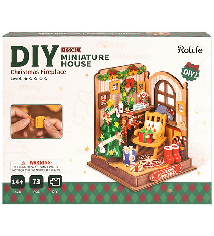 Rolife Miniature-diorama - DIY - Christmas Fireplace DS041 - 73 