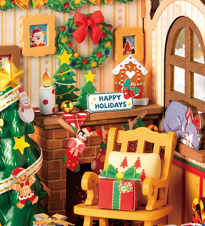 Rolife Miniature-diorama - DIY - Christmas Fireplace DS041 - 73 