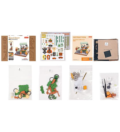 Rolife Miniature-diorama - DIY - Aromatic Coffee Cart DG182 - 16