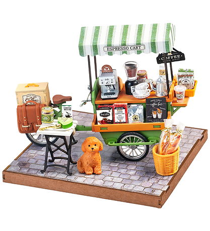 Rolife Miniature-diorama - DIY - Aromatic Coffee Cart DG182 - 16