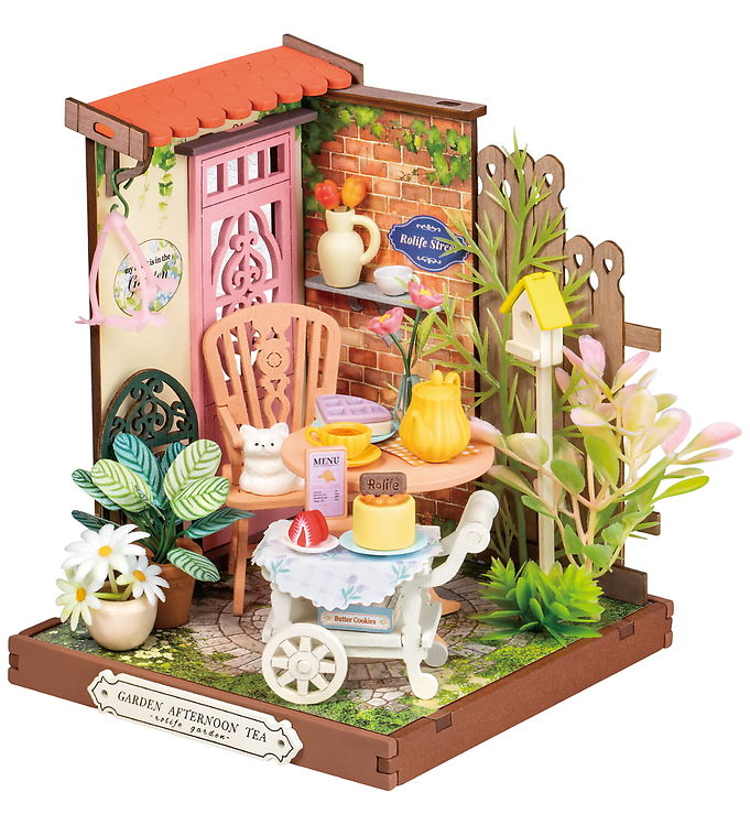 Rolife Miniature-diorama - DIY - Fancy Tea Yard DS038