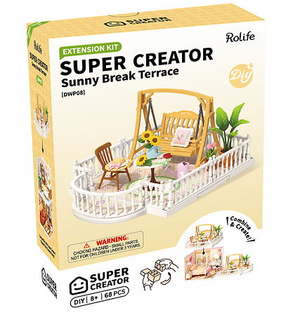 Rolife Miniature-diorama - DIY - Sunny Break Terrace DWP08 - 68 