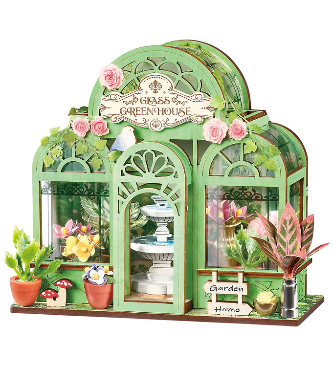 Rolife Miniature-diorama - DIY - Green Fountain Garden DS049 - 1