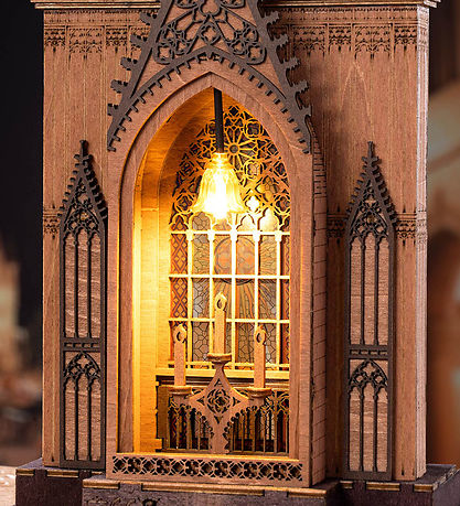 Rolife Miniature-diorama - DIY - Rose Window Cathedral - Twin-To