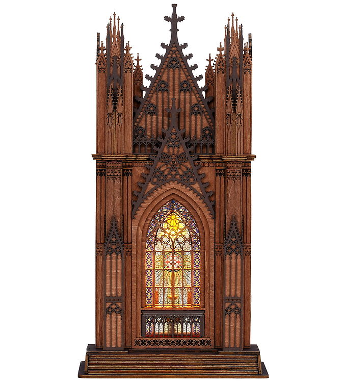 Rolife Miniature-diorama - DIY - Twin-Tower Cathedral TGA01 - 11