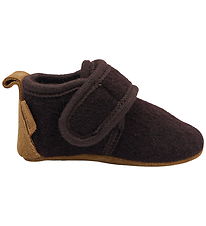 Mikk-Line Hjemmesko - Prewalker Uld - Raisin