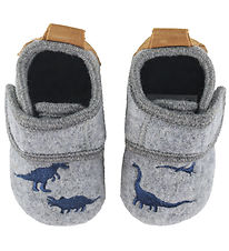 Mikk-Line Hjemmesko - Prewalker Uld - Dino