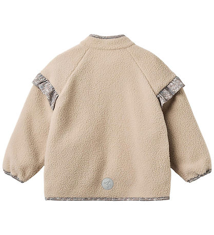 Wheat Fleecejakke - Ellena - Grey Moon