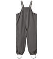 Wheat Regnbukser m. Seler - Charlo - Dark Charcoal