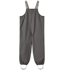Wheat Regnbukser m. Seler - Charlo - Dark Charcoal