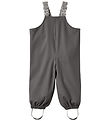 Wheat Regnbukser m. Seler - Charlo - Dark Charcoal