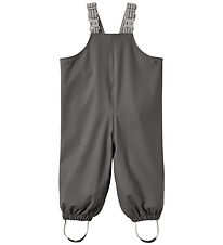 Wheat Regnbukser m. Seler - Charlo - Dark Charcoal