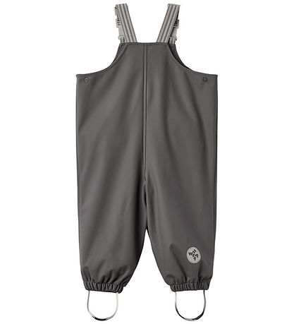 Wheat Regnbukser m. Seler - Charlo - Dark Charcoal