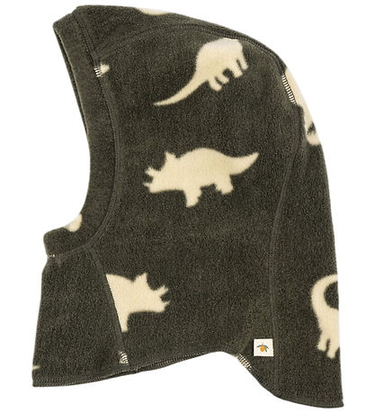 Konges Sløjd Elefanthue - Fleece - Tavi - Dino Silhouette