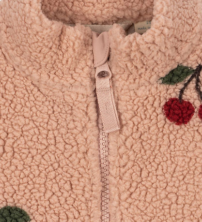 Konges Sløjd Fleecejakke - Teddy - Jody - Ma Grande Cerise Blush