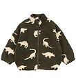 Konges Sløjd Fleecejakke - Teddy - Jody - Dino Silhouette