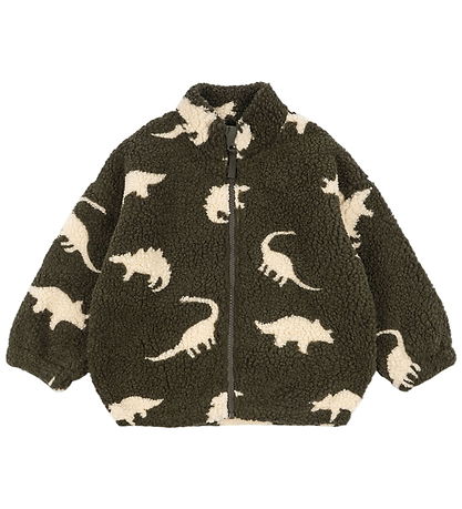 Konges Sløjd Fleecejakke - Teddy - Jody - Dino Silhouette